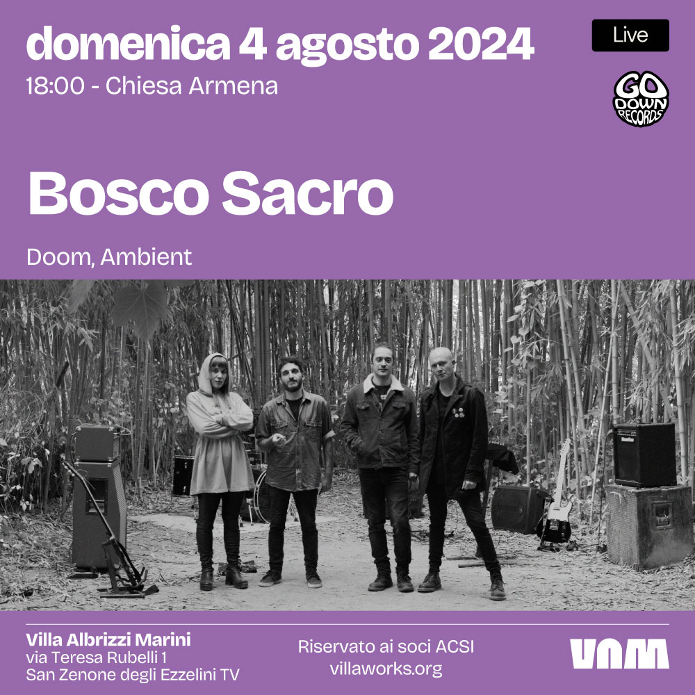 BOSCO SACRO live