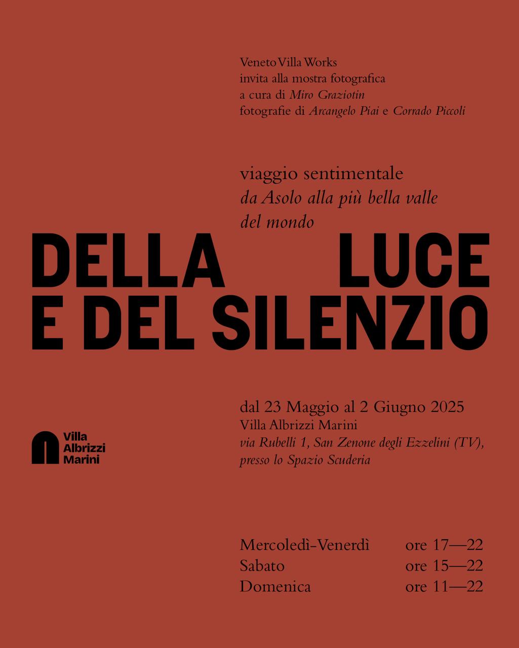 "DELLA LUCE E DEL SILENZIO" | Inaugurazione mostra fotografica