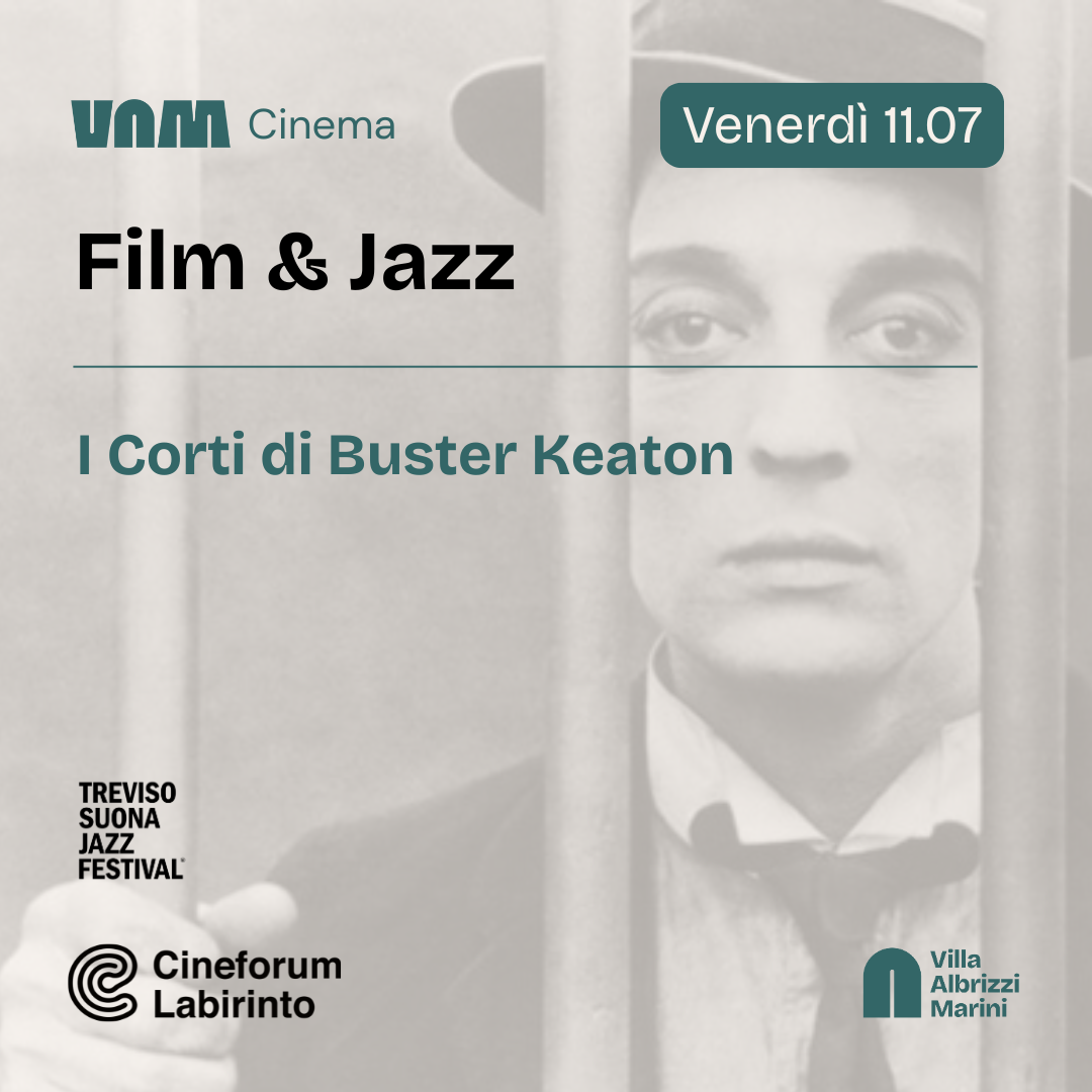FILM & JAZZ // Cineforum labirinto - I corti di Buster Keaton